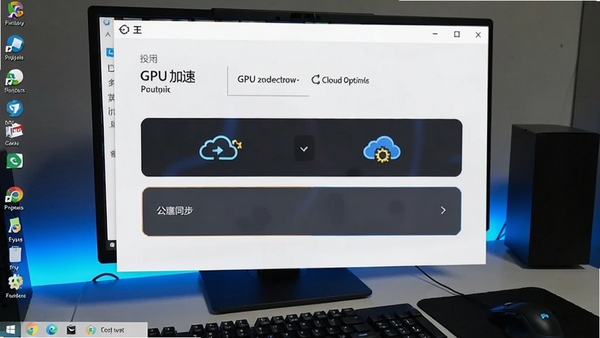 Ӣ��������ʹ�����ý��棬չʾGPU���ٺ���ͬ��ѡ�����Ϊ��������