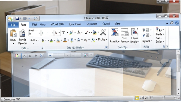 Classic Menu for Word 2007���������ͼ��չʾ����˵�����Ribbon�������Աȣ�����Ϊ�칫���棬���������