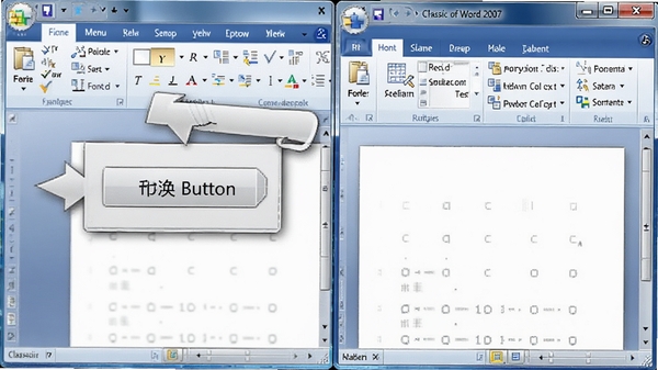 Classic Menu for Word 2007�����л���ť��ʾ������˵���Ribbon������ʾ