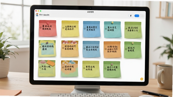 �����ǩ���ǩ�������棬չʾ���Ų�ͬ��ɫ�ı�ǩ���������������ϣ��к졢�ơ������̵���ɫ��ÿ�ű�ǩ���ݲ�ͬ������Ϊ���������棬�������