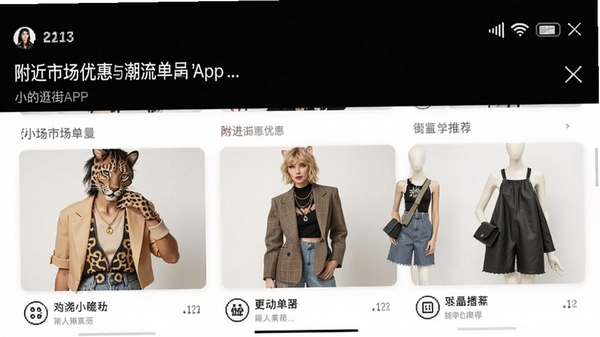 С�����APP�����ͼ��չʾ�����̳��Ż��볱����Ʒ�Ƽ��б�