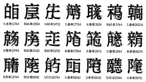 ���պ����ֳ����ַ���Unicode��չ���ַ�չʾ����ʾ�����ַ��ı�����Ϣ
