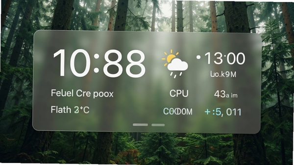 ����ţ�������������ʱ����Ϣ��壬͸��ë����Ч������ʾʱ�䡢������CPU�ڴ�ռ�ã�����Ϊ��̬ɭ�֣�����Լ�ִ�