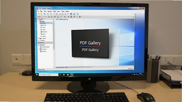 һ��չʾPDF Gallery��Windows����������ʱ����Ļ��ͼ��������ͬʱ��ʾ������������������Ա������ͼ��̣�����Ϊ�칫���棬ǿ����ʵ��ʹ�û�����
