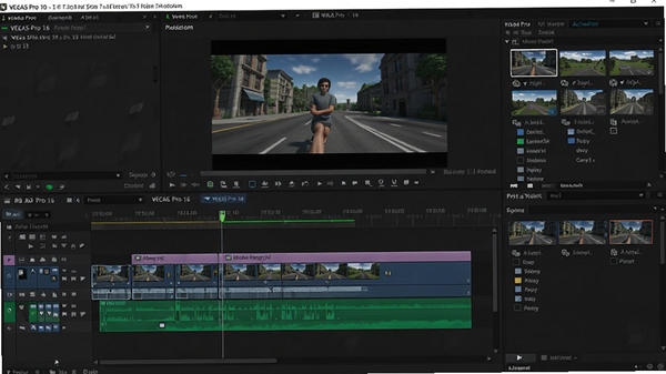 VEGAS Pro 16 �������ͼ��չʾ���ʱ���߱༭��Ԥ�����ں�ý���زĿ⣬��������רҵ��ͻ������רҵ�Ժ�ǿ����