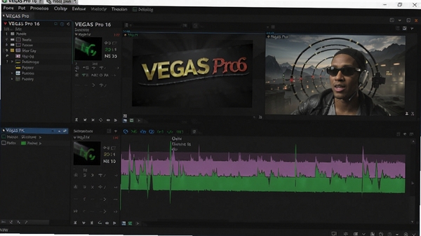 VEGAS Pro 16��Ч�ϳ�Ч��չʾͼ