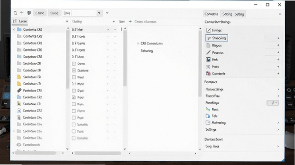 һ��չʾContenta CR2 Converter����������Ľ�ͼ���������ִ������Ϊ�ļ��б����Ҳ�Ϊת��������壬����Ϊ��ɫ��Ӱ����̨������רҵ��