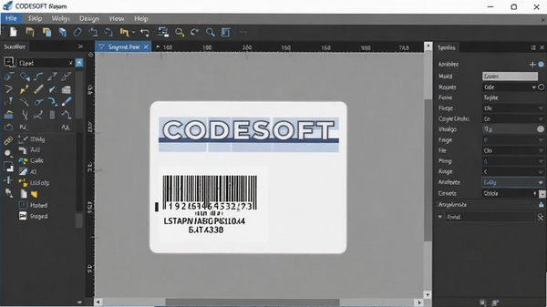 CODESOFT�����ǩ������������棬չʾ��ǩ��ƻ����������䡢������壬����ִ�����