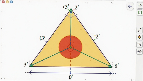 ��ѧ��ѧ��ͼר�Ҽ��λ�ͼ���棬��ʾ�������������ĸ����ߣ���ע�Ƕ���߳���ͼ�ο��϶��任����ɫ��������