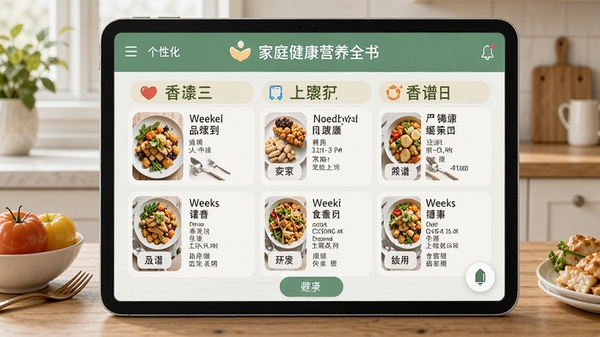 ��ͥ����Ӫ��ȫ����Ի�ʳ�׶��ƽ��棬չʾɫ��ζ��ȫ��һ��ʳ�׼ƻ�