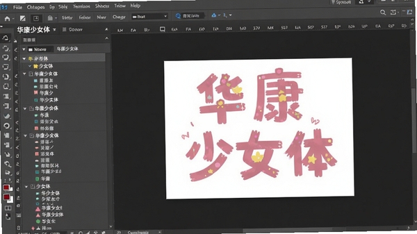 ������Ů����Photoshop��Ӧ�õĽ����ͼ�������б���ʾ������Ů�壬�������пɰ�������Ч��