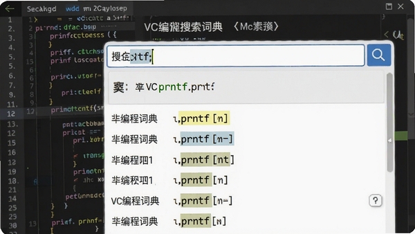 VC��̴ʵ����������������ʾͼ������������printf���·���ʱ��ʾ��ش����б�������ƥ����������Ϊ����༭�����