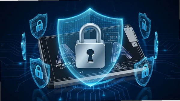 AutoCAD OwnerGuardͼֽ���ܹ�����ʾ��һ��������ͼ�긲����CADͼֽ�ļ��ϣ���Χ�����ַ����ܣ�����Ϊ����ɫ�Ƽ����