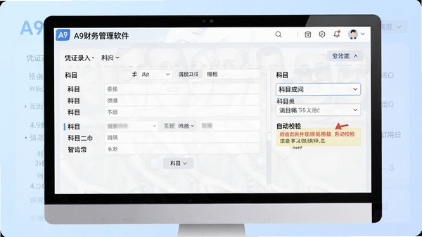 չʾA9��������������ܼ��˽��棬����ƾ֤¼���������Ŀѡ����������Զ�У����ʾ������Ϊ����ɫ���䣬ͻ������׼ȷ������������