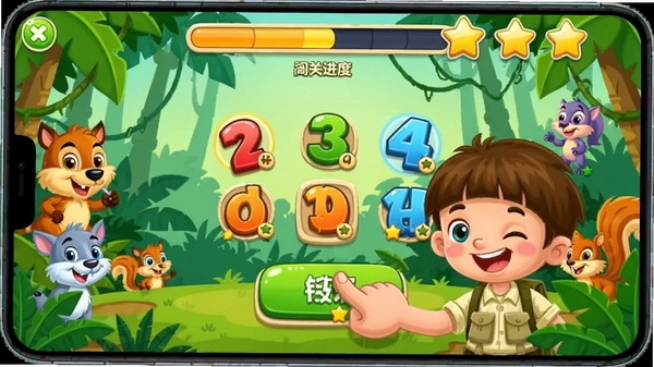 ��ͯ��ѧѧϰ�������ؽ��棬���ӵ������ѡ��𰸣��Ϸ��н��������������֣��������ȴ�����̽�����⣬��ͨ�����ɫ���