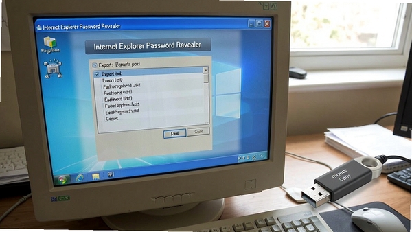 һ̨������������Internet Explorer Password Revealer��������ʾ����ѡ��Ա���USB�豸����ʾ��Яʹ��