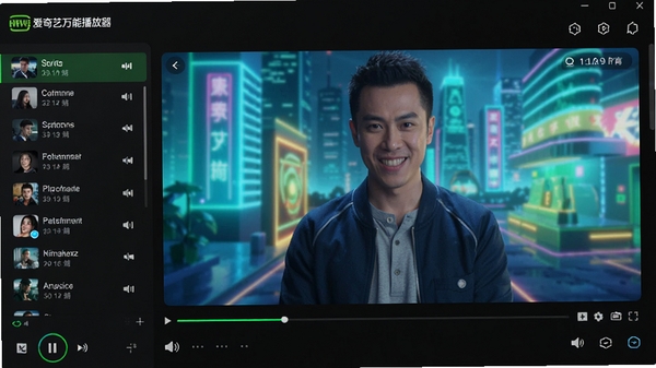 ���������ܲ����������ͼ��չʾ������Ƶ���Ż��棬����ɫ�����ޣ������࣬���������б����������Ƶ�Ԫ�أ��������ִ����Ƽ���ǿ��16:9������ͼ