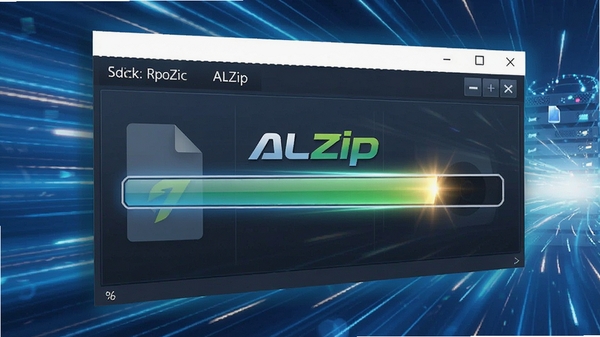 ALZip���ڸ��ٽ�ѹ�����ļ�������������ǰ�����������ٶ�������Ч��ͻ����Ч����