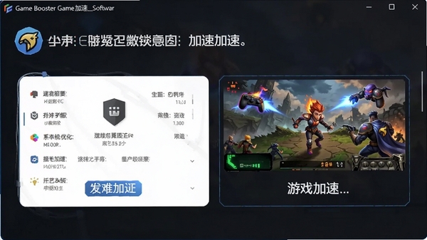 Game Booster��Ϸ���������������ͼ��չʾϵͳ�Ż�����Ϸ���ٹ���