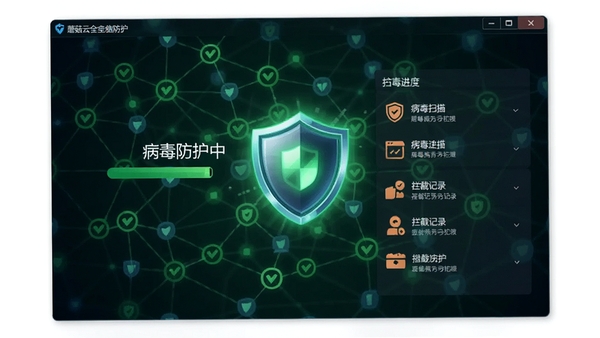 Ģ���Ƶ��԰氲ȫ�������棬��ʾ����ɨ����Ⱥ����ؼ�¼�б�������ͼ����˸��ʾ�����У�����Ϊ��ɫ��ȫ�����ͼ�������ݳ��ɿ������İ�ȫ��