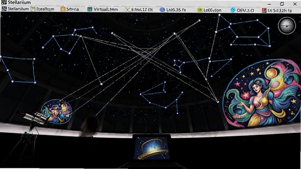 �������Ĺݣ�Stellarium�������������ߺ�����ͼ����ǿջ��棬������������������ͼ����������ע��Ϣ�ḻ