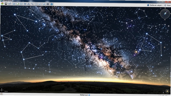 �������Ĺݣ�Stellarium�����������ͼ��չʾ������ǿ���ȾЧ���������������ߡ������Լ���ƽ�߷羰����������Ψ��