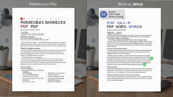 չʾPDF��Word�ĵ����ŶԱȣ����ΪԭPDF���Ҳ�Ϊת�����Word����ʽ����һ�£����ָ߾��Ȼ�ԭЧ��