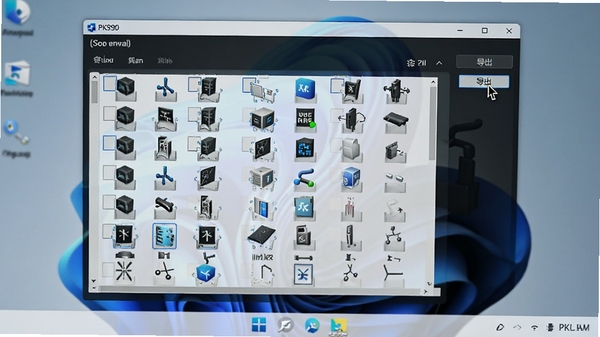 һ��չʾPK990ͼ����ȡ����������Windows 11ϵͳ�ϵ�ʵ����Ļ��Ƭ��������ģ���������ֽ��ǰ��Ϊ���������ڣ������ڸ�����ʾ��һ�����ӳ����ͼ���б����Ա������ָ����ͣ�ڡ���������ť�ϣ����廭���������Ƽ���ǿ��