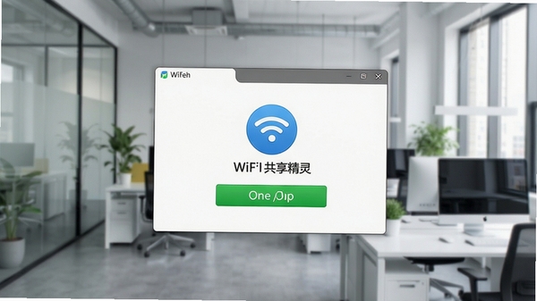 WIFI���������������ͼ��չʾ���Ĵ�����ƺ�һ��������ť������Ϊ�ִ��칫����
