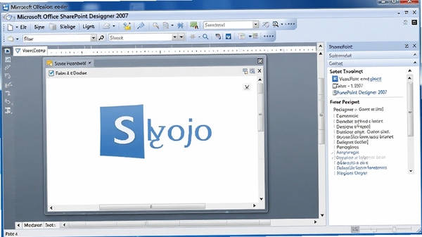 Microsoft Office SharePoint Designer 2007�����ͼ��չʾ���ӻ��༭����վ��������