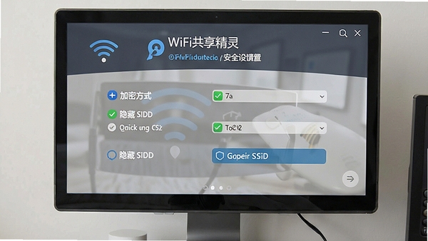 WIFI�������鰲ȫ���ý���ͼ��չʾ���ܷ�ʽ������SSIDѡ��