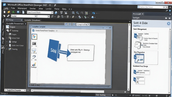Microsoft Office SharePoint Designer 2007�����ͼ��չʾ���ӻ��������վ��������
