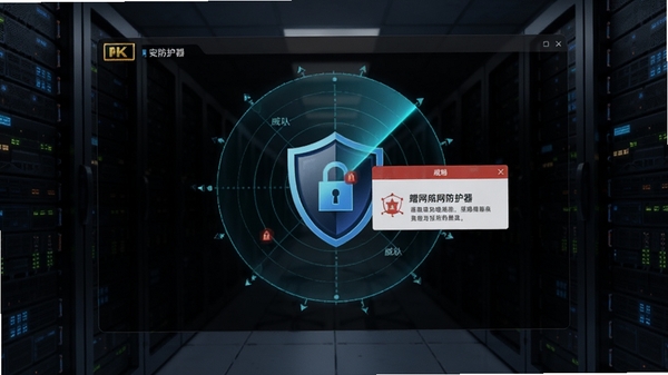 ������������ȫ�������棬����������ʾ����ͼ�꣬��Χ��ɨ���״ﶯ������⵽��вʱ�������ѣ�����Ϊ��ɫ�Ƽ��л�����8K�ֱ���