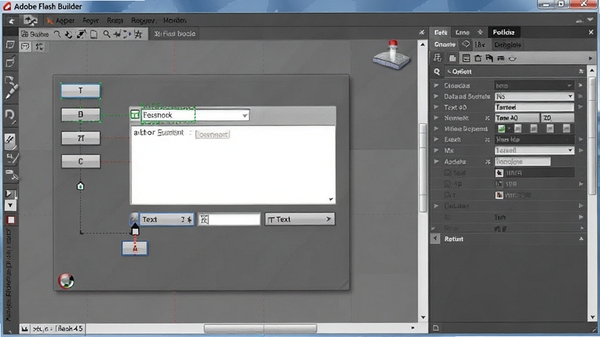 Adobe Flash Builder �����ͼ����ק��ť���ı����������Ҳ��������չʾ���ݰ�ѡ��