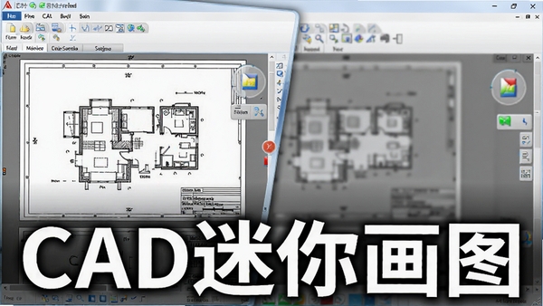 CAD���㻭ͼ���ٴ򿪴���ͼֽ�ĶԱȽ��棬��ʾ���ٶȼ��죬ͼֽϸ����������������CAD���㻭ͼ��Ŀչʾ