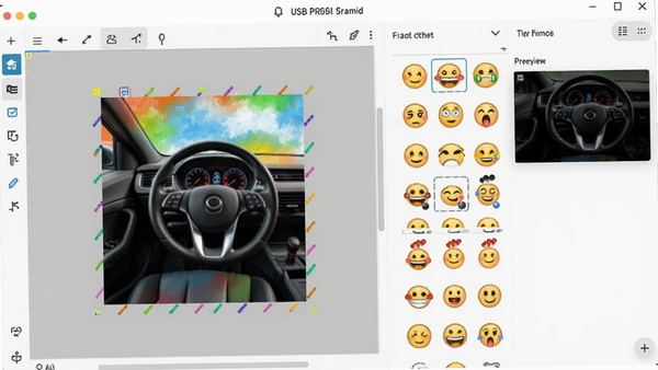 USB��������༭���������ͼ��չʾ�����༭���������زĿ��ʵʱԤ�����ڣ��������ִ���࣬ɫ������