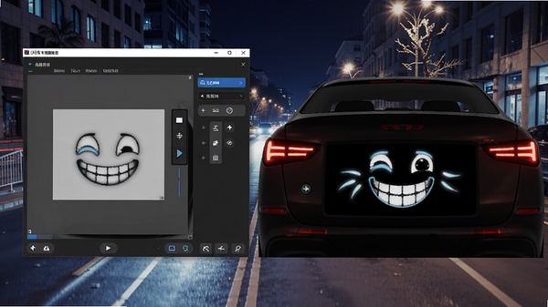USB��������༭��Ԥ��ģ����棬�����������Ϊ�༭�����Ҳ�ģ������β��LED����ʾ��̬���飬�����ǽֵ�ҹ��������Ч���ſ�