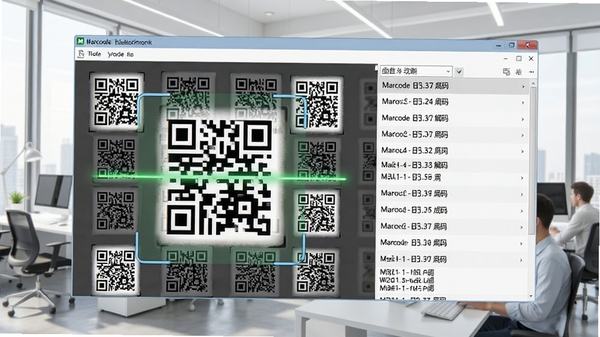 MBarcode��ά�����ɽ��������������빦����ʾ����������չʾ���Ŷ�ά��ͼƬͬʱ��ɨ��ʶ��ʶ�������Ҳ��б��������У�����Ϊ�ִ��칫��������������