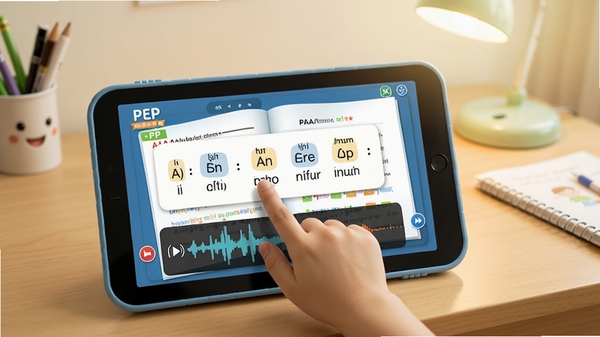 AAA���Ե��ѧϰ����PEP���꼶�²����ܵ������չʾ��������ʾ�α�ҳ�棬��ָ������Ӻ󵯳�����ͷ��룬ͬʱ��¼������ͼ��ʾ�����Աȣ�����Ϊѧϰ��������������������ܰ���ʺ϶�ͯ��4K���ʣ�����������ͼ���