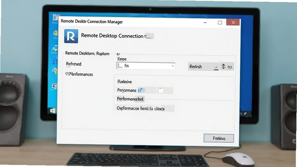 Remote Desktop Connection Manager�����Ż����ý��棬��ʾˢ�¼��������ѡ��
