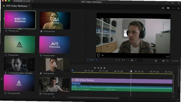 AVS Video ReMaker��Ч����棬չʾ����ת������ͼ��ɫ�ʰ�쵣�����Ϊ�༭�е���Ƶ����