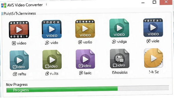 AVS Video Converter ��ʽת�����棬��ʾ������Ƶ��ʽͼ���ת��������
