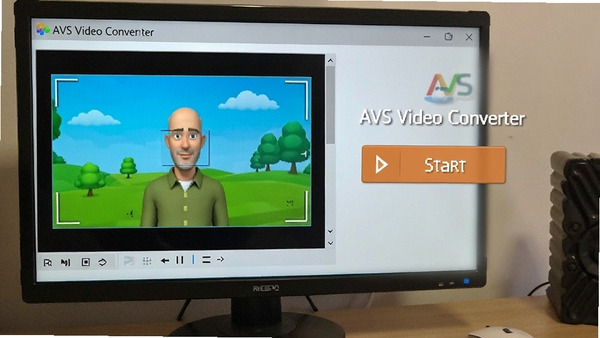 AVS Video Converter ��Ļ¼�ƹ��ܣ���ʾ¼������ѡ��Ϳ�ʼ��ť