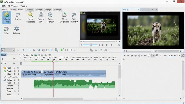 AVS Video ReMaker�����������ͼ��չʾʱ���߱༭�����Ԥ�����ڣ��������������ܲ��ֺ�����