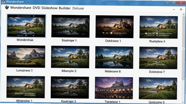 Wondershare DVD Slideshow Builder Deluxeģ���չʾ���������ַ�����������ͼ