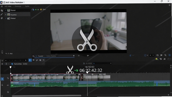 AVS Video ReMaker�����и����ʾ��չʾʱ�����ϵļ��б�ǣ��������м���ͼ��;�׼��ʱ������ʾ������Ϊ������������