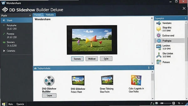 Wondershare DVD Slideshow Builder Deluxe�����ͼ��չʾ��������͹��ܲ���