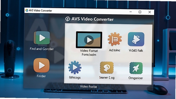 AVS Video Converter�����������ͼ��չʾ���ʽת�����ܣ�����Ϊ�ִ��Ƽ������滷����ͼ��������ɫ��������ͻ����Ƶת�����Ĳ������