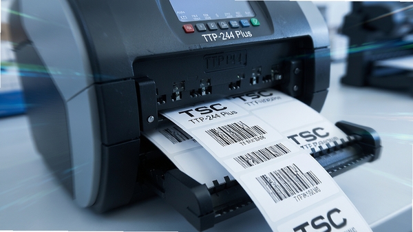 TSC TTP-244 Plus��ӡ�����ڸ��ٴ�ӡһ���������ǩ����ӡ���ı�ǩ����������ڳ�ֽ�ڣ���д��ͷչʾ��ӡͷ�ľ�ȷ�����ͱ�ǩ���������������������涯���Ҹ��пƼ��С�
