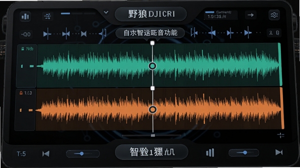 Ұ��DJ���ֺ��Զ��������ܽ��棬�������첨���Բ�ͬ��ɫ��ʾ���������Զ�����Ľ����ߣ������������ƥ���ǩ���Ƽ���ʮ��